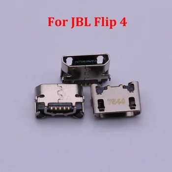 1-20 ADET JBL Flip 4 İçin bluetooth hoparlör USB yuva konnektörü Flip4 mikro USB şarj portu soket priz dock