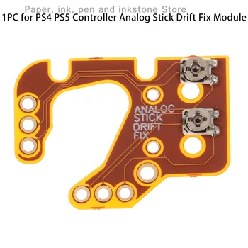 1 adet PS4 PS5 Denetleyici Analog Sopa Sürüklenme Düzeltme Modülü PS 4 Xbox One Anahtarı Gamepad Joystick Drift Onarım Modülü