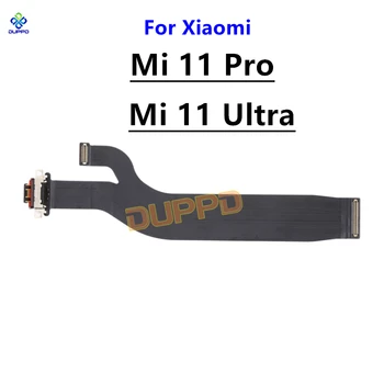 1 Adet Tip-C USB Şarj Portu Xiaomi Mi 11 Ultra 11Pro Şarj Dock Flex Kablo Yedek Parçalar