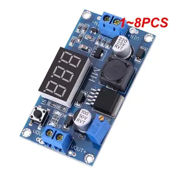 1 ~ 8 ADET DC DC düşürücü konvertör Voltaj Regülatörü LED Ekran Voltmetre 4.0~40 ila 1.3-37V Buck Adaptörü Ayarlanabilir Güç Kaynağı
