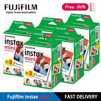 10-200 Yaprak Fuji Fujifilm Instax Mini 11 Film Beyaz Kenar Fotoğraf Kağıdı Kamera Baskı Anında Mini 9 8 7s 25 50s Kamera