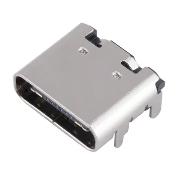 10 adet DIP4 Hd İletim Arayüzü 16 P SMT USB Mikro Konnektör Tipi C 3.1 Soket Dişi Akıllı Telefonlar İçin Son Şarj Fişi