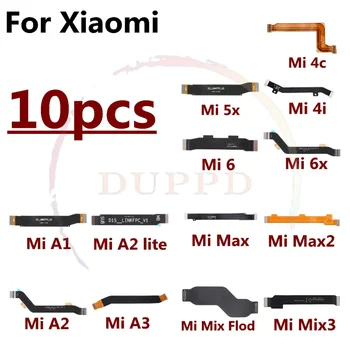 10 Adet / grup Xiao mi mi A1 A2 Lite A3 4c 4i 5X6 6X Max Max2 mi x 3 kat Ana Konnektör Kurulu Anakart Flex Kablo Değiştirme