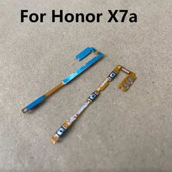 10 ADET Orijinal Güç Flex Kablo Güç Huawei Onur İçin X7a Açık Kapalı Ses Düğmesi Anahtarı Flex Kablo Değiştirme