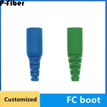 1000 adet FC çizme fiber optik konnektörler kitleri saplama kablo kısa çizme mavi yeşil 3.0 mm 2.0 mm 0.9 mm ücretsiz kargo P fiber