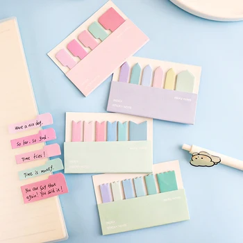 120 yaprak Acıbadem Kurabiyesi Renk Kendinden Yapışkanlı Not Defteri Yapışkan Notlar Imi Işaretleyici Memo Sticker Güçlü Viskozite Kağıt Ofis