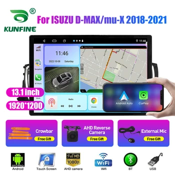 13.1 inç Araba Radyo ISUZU D-MAX İçin mu-X 2018-2021 araç DVD oynatıcı GPS Navigasyon Stereo Carplay 2 Din Merkezi Multimedya Android Otomatik