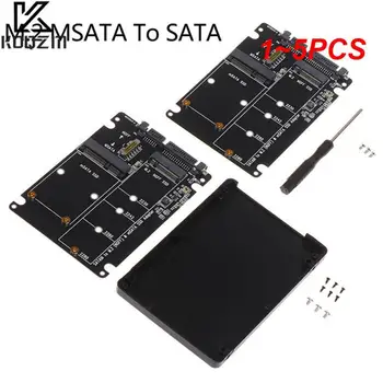 1~5 ADET 60Gbps M2 NGFF SATA SSD MSATA SSD Adaptörü MSATA SATA M. 2 NGFF SATA sabit disk adaptör panosu