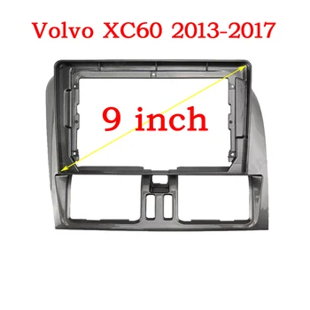 2 Din Araba Radyo Fasya Volvo XC60 2013-2017 DVD Stereo Çerçeve Plaka Adaptörü Montaj Dash Kurulum Çerçeve Trim Kiti