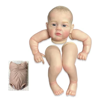 20 inç 50 cm Bitmiş Reborn Maryann Bebek Boyutu Zaten Boyalı Kitleri Çok Gerçekçi Bebek Birçok Detay ile Damarlar