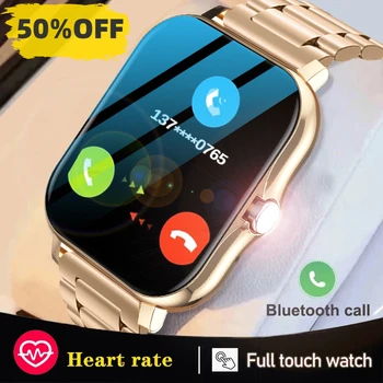 2023 Sıcak Bluetooth Çağrı akıllı saat Erkekler Kadınlar Uyku Kalp Hızı Kan Basıncı Spor Akıllı Saat Moda Bayanlar Smartwatch Kadın