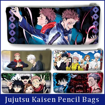 21cm X 9cm Jujutsu Kaisen Kalem Kutuları Çanta Anime Karakter Itadori Yuji Fushiguro Megumi Gojo Satoru Öğrenci Kırtasiye Ürünleri