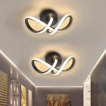 220V LED tavan ışık Modern balkon ışık yüzeye monte tavan lambası koridor ışık iç mekan aydınlatması oturma odası yatak odası için