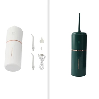 280ML Taşınabilir diş duşu, USB Şarj Edilebilir Akülü Oral Irrigator Diş Temizleyici Su Geçirmez Ev İçin