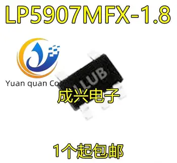 30 adet orijinal yeni LP5907MFX-1.8 / NOPB SOT23-5 PMIC voltaj regülatörü doğrusal ekran: LLUB