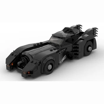 316 ADET Yapı Taşları MOC Batmobile Seti Spor Araba Yarasa Yarış Araç Modeli Tuğla DIY Hediyeler İçin Çocuk Noel Oyuncaklar