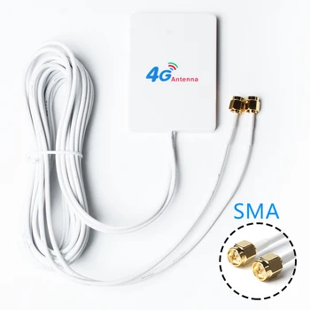 4G 3G LTE Anten LTE Anten SMA Konnektörü Harici Anten 4G Modem Yönlendirici Adaptör Konnektörü 2M Kablo Huawei 4G LTE Anten