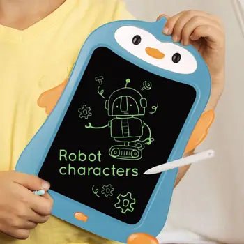 8.5 inç yazı tahtası Tek tıklamayla Net Geliştirmek çocuk Öğrenme LCD Ekran Renkli Doodle çizim tableti Pad çocuk oyuncağı