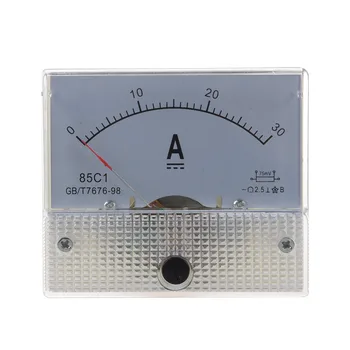 85C1 Analog Akım Panel Metre DC 30A AMP Ampermetre