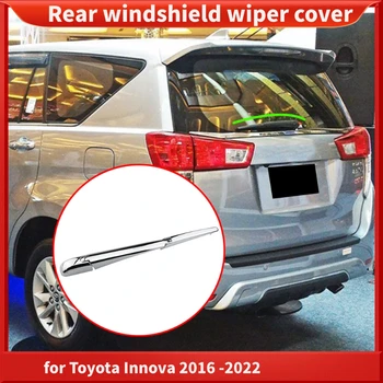 ABS Krom Araba arka pencere sileceği Bıçak Kapağı Sticker Toyota Innova 2016 için 2017 2018 2019 2020 2021 2022 2023