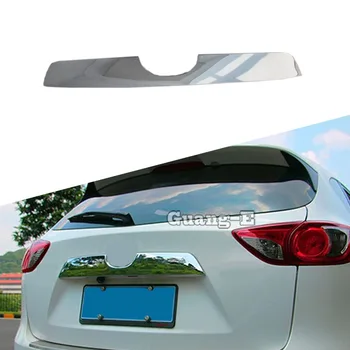 ABS Krom Arka Arka Kapı Lisansı Bagaj Kapağı Tampon Çerçeve Plaka Döşeme Lambası Gövde Parçaları Mazda CX-5 CX5 2012 2013 2014 2015 2016