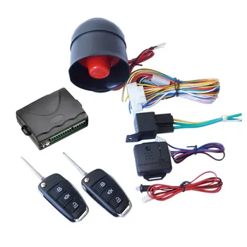 Araba Alarmı Uzaktan Kumanda Alarm Seti Otomatik Açık Pencere Kaldırma Kutusu Kontrol Kilidi Tek yönlü Araç Sistemi Alarmı