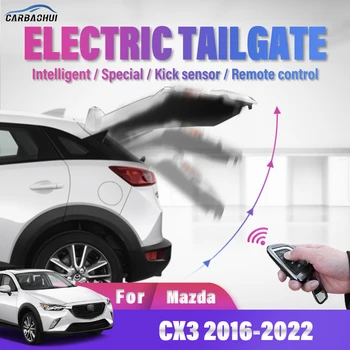 Araba Elektrikli Bagaj Kapağı Otomatik kontrol Bagaj sürücü Araba Aksesuarı Arka kapı güç kiti Mazda CX3 2016-2022, elektrikli Bagaj