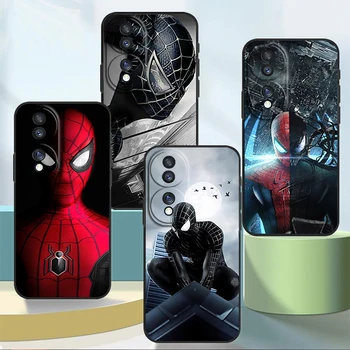avengers örümcek adam serin Onur 80 70 60 50 30 20 20 10 9 9X 9A 9C X8 8A Pro Artı Lite 4G 5G Silikon Siyah telefon kılıfı