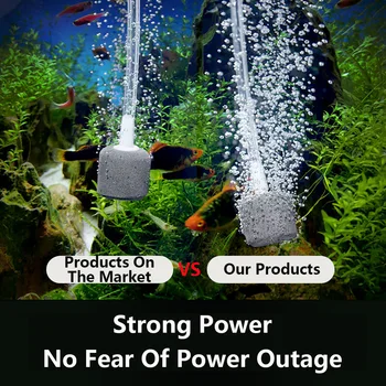 Balık Tarım Ekipmanları Aksesuarları Mini USB Oksijen Pompası Balık Tankı Su Pompası Taşınabilir Oksijen Makinesi Akvaryum Aksesuarları