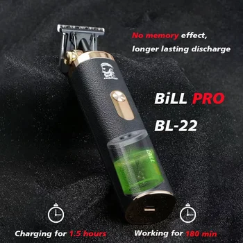 BL22 Fatura PRO Profesyonel Metal Deri Vücut Elektrikli Saç Düzeltici 7000RPM Yenilikçi Bıçak Ayar Süreci Kaliteli Kesme Makinesi