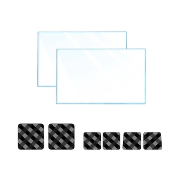 C1FB Buhar Güverte Ana Düğme Touchpad Çıkartmalar Temperli Cam Filmi Aşınmaya dayanıklı Anti-scratch Koruma Çıkartmaları