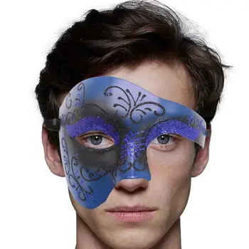 Cadılar bayramı Maskesi Masquerade Cadılar Bayramı Yarım Yüz Retro Maske Karnavallar İçin Çok Amaçlı Kostüm Sahne Cosplay Ve Cadılar Bayramı