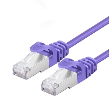 Cat 7 Kategori 7 Gigabit Ethernet Kablosu, Cat 6 Kategori 6 Gigabit Yüksek Hızlı HomePure bakır bant korumalı ağ atlama kablosu