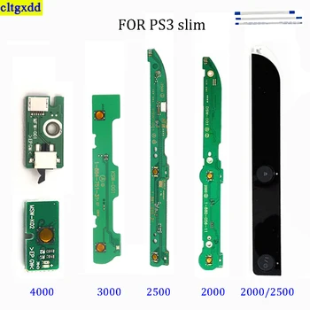 cltgxdd IÇİN 1 Adet PS3 Ince 2000 2500 3000 4000 Konsol güç düğmesi anahtarlama paneli Şerit Kablo Kurulu Parçaları