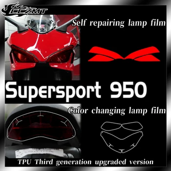 Ducati Supersport 950 için far kuyruk lambası enstrüman membran modifikasyon aksesuarları