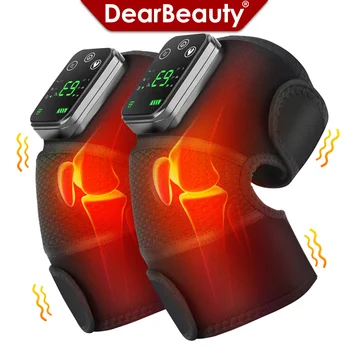 Elektrikli ısıtma Diz masaj aleti Vibratör Dizlik Eklem Fizyoterapi Osteoartrit Ağrı kesici Dirsek Bacak Artrit