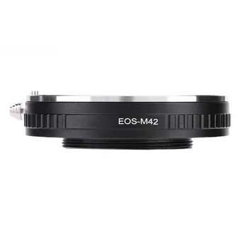 EOS-M42 Adaptör Halkası Canon EOS EF Lens için Uygun M42 vidalı bağlantı Kamera Makro Çekim