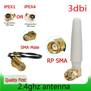 EOTH 2.4 g anten 3dbi promosyon sma erkek kadın wlan wifi 2.4 ghz anten IPX ıpex 1 4 mhf4 pigtail Uzatma Kablosu yönlendirici anten