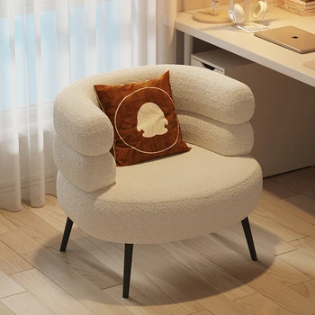 Ergonomik Relax Oturma Odası Sandalyeleri Benzersiz Makyaj İtalyan Konfor oturma Odası sandalyesi Vanity Minimalist Meubles De Salon Mobilyaları