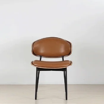 Ergonomik Relax yemek sandalyeleri İskandinav Açık Parti Balkon Taht yemek sandalyeleri Tasarımcı Muebles De Cocina Otel Mobilyaları