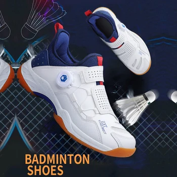 Erkekler Kadınlar Badminton Spor Masa Tenisi Badminton Sneakers Nefes Tenis Ayakkabıları Altın Mavi Eğitim spor ayakkabı TKS01