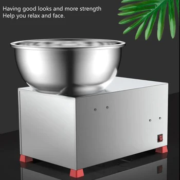 Ev Un hamur karıştırma makinesi Yoğurma Makinesi 220V Elektrikli Gıda Kıyma Karıştırma Makarna Karıştırma Makinesi Mutfak Aletleri