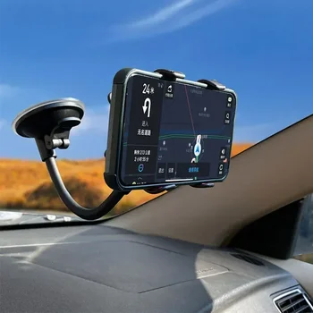 Evrensel Cam Araç telefon tutucu Klip Standı takoz desteği 360 Dönebilen Silikon Jel Ped Araba Tutucu GPS Ekran Tutucu