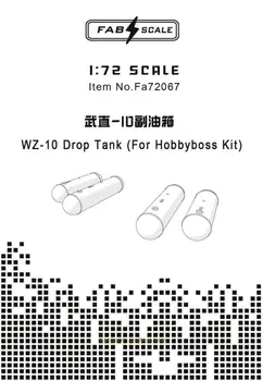 FAB FA72067 1/72 Ölçekli WZ-10 Damla Tankı(Hobbyboss Kiti İçin)
