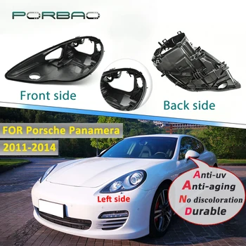 Far Destek Kabuk Kapak Porsche Panamera için Ön Alt Konut Taban Değiştirme 2011 2012 2013 2014 Lamba Tutucu DIY