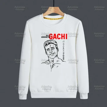 Gachigasm Gachi Gachimuchi Yeni Polar Tişörtü Harajuku Gevşek Streetwear Üst Sonbahar Bahar O Boyun Kazak Hoody Mens