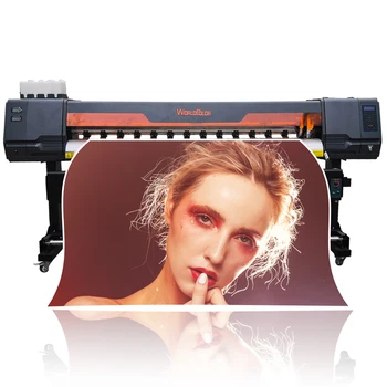 Geniş format 1.6 m 1.8 m 3.2 m Mürekkep Püskürtmeli Plotter DX5 XP600 İ3200 Eko solvent yazıcı posteri tuval vinil baskı Mürekkep Püskürtmeli yazıcı