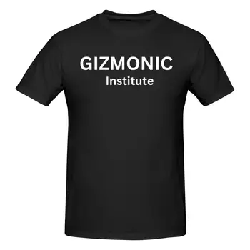 Gizmonic Enstitüsü T Gömlek Pamuk Kısa Kollu Özel T Gömlek Erkekler