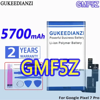 GMF5Z GZEBU 5000 mAh/5700 mAh Cep Telefonu HTC için pil Google Piksel 7 Pro Pixel7 Pro 7Pro Pixel7 Akıllı Telefon Piller