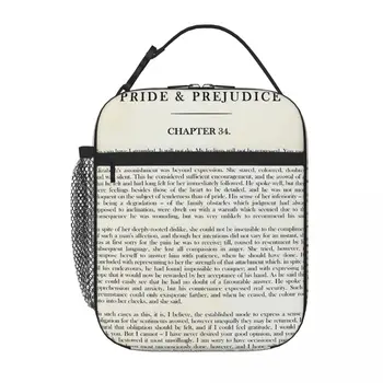 Gurur ve Önyargı Jane Austen - Mr. Darcy yemek taşıma çantası Soğutucu Çanta termal çantalar Termal Çanta Kadın